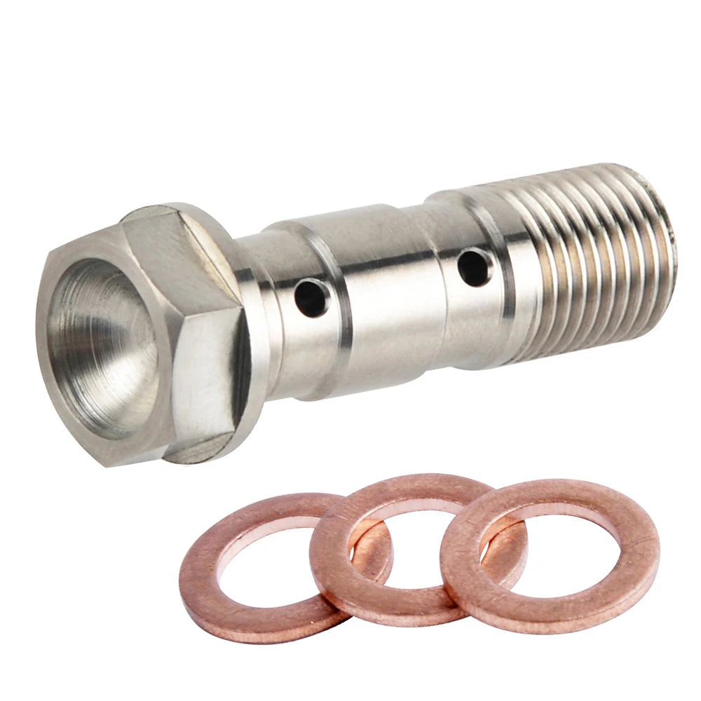 Kit vis raccord banjo double