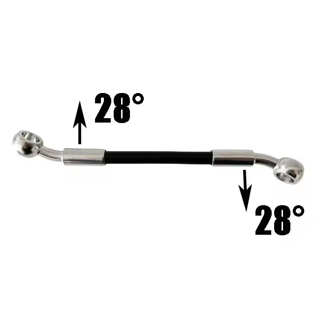 Durite de frein moto type avia courte