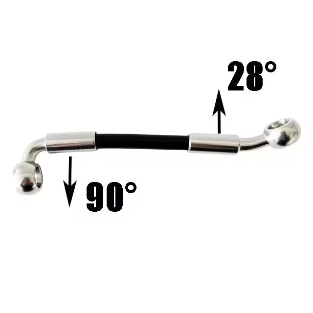 Durite de frein moto type avia courte